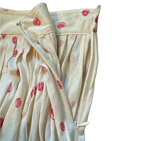 MOSCHINO SCRIBBLE PINK POLKA DOT SKIRT | 6 - Picture 5 of 7